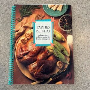 Vintage Parties Pronto Turkey Recipes & Thanksgiving Tips Soft Bound Book